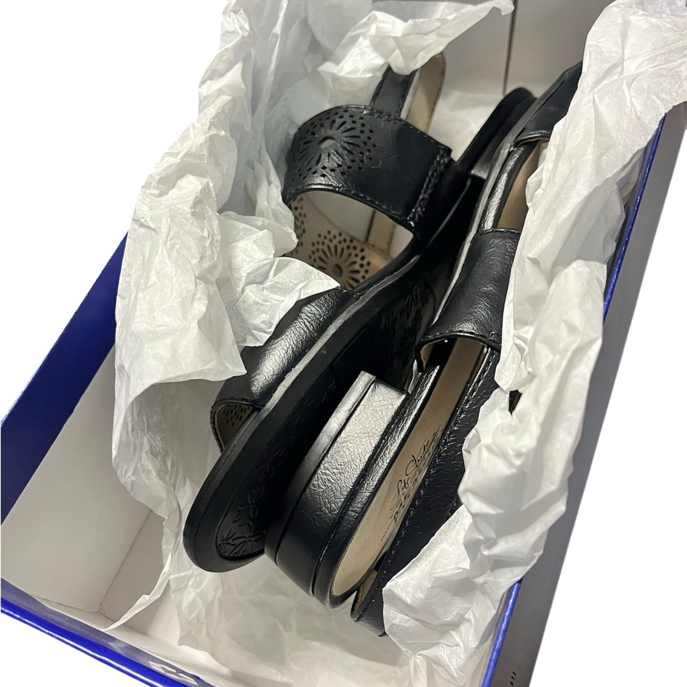 LifeStride Velocity Memory Foam Corinne Open Toe Stretch Slingback Sandals SZ 7 - Picture 8 of 8